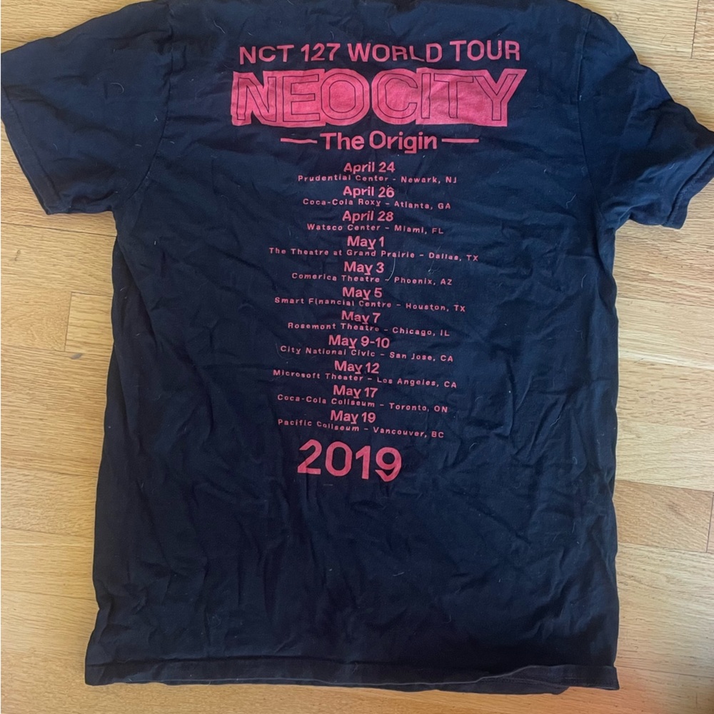 KPOP tour T-shirt